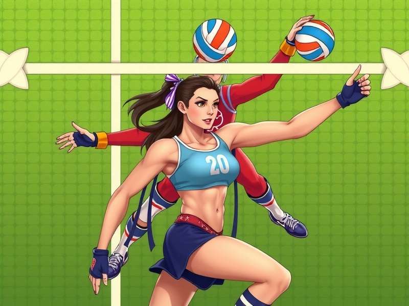 Volley Titans Rulers Game Cover